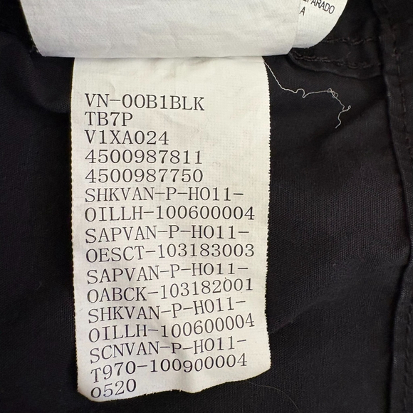 Vans Black Cotton Chore Utility Shirt Jacket Medium - Picture 10 of 11